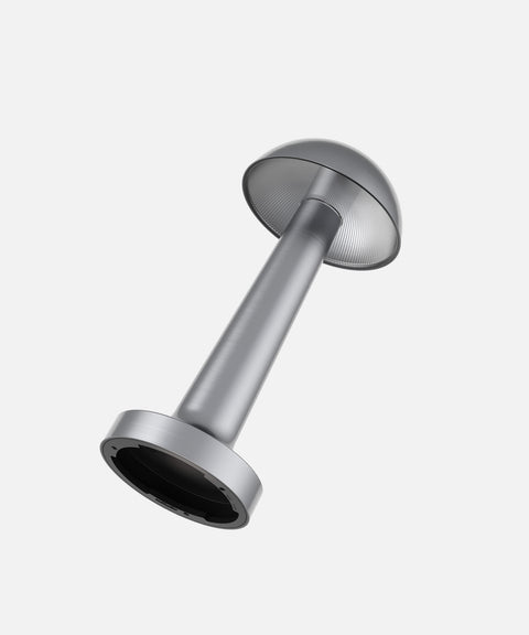 NEOZ Cooee 1C Replacement Diffuser in Anodised Silver finish – diffuser component for Cooee 1C cordless lamp.