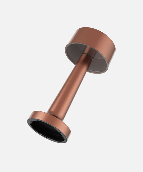 NEOZ Cooee 2C cordless lamp body in Lacquered Copper finish.