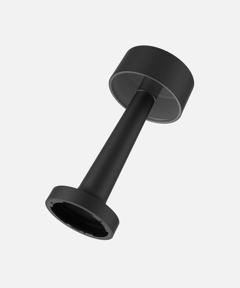 NEOZ Cooee 2C cordless lamp body in Sandblasted Black finish.