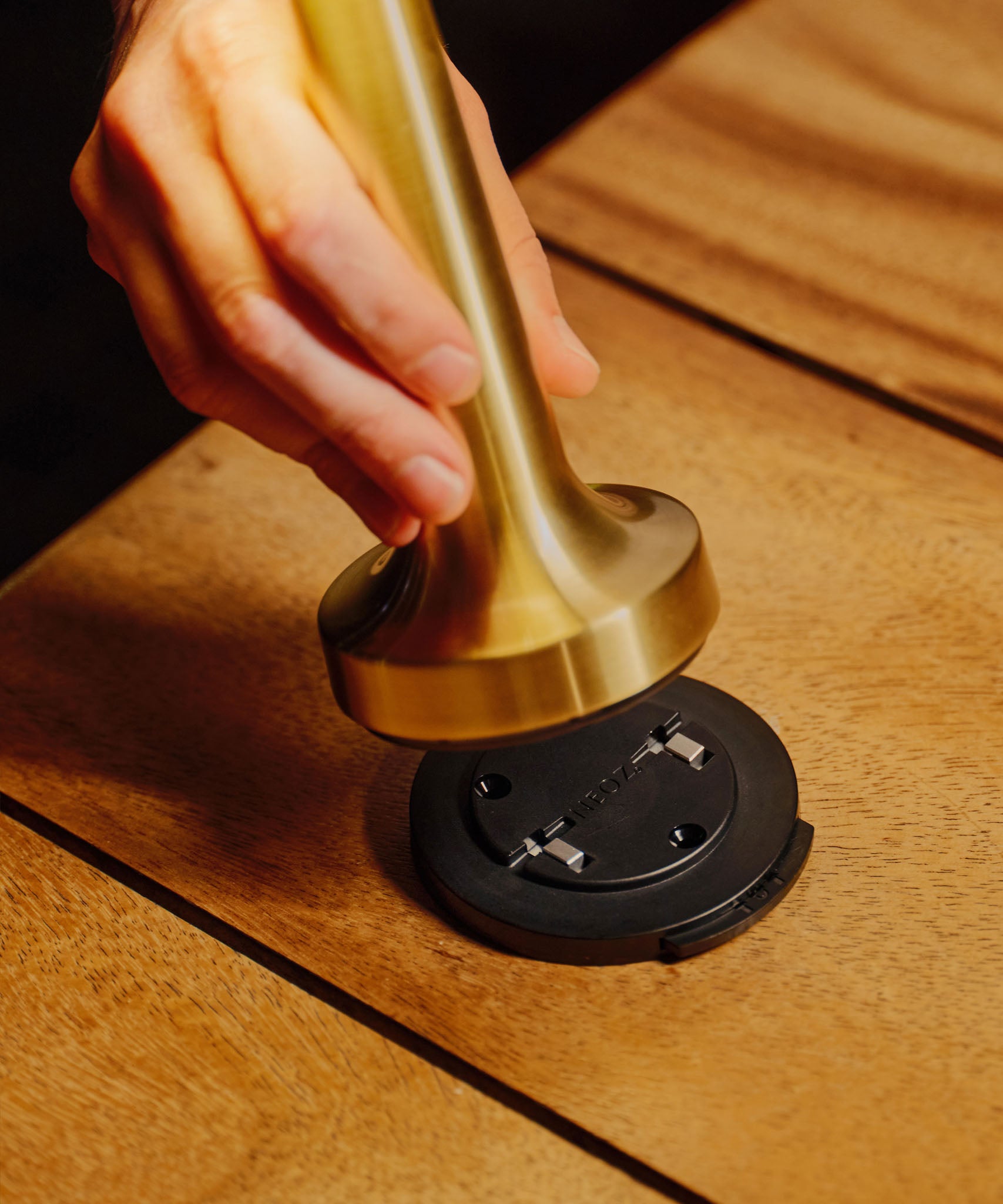 Cordless Lamp Lock - Asset Security for Hospitality | NEOZ