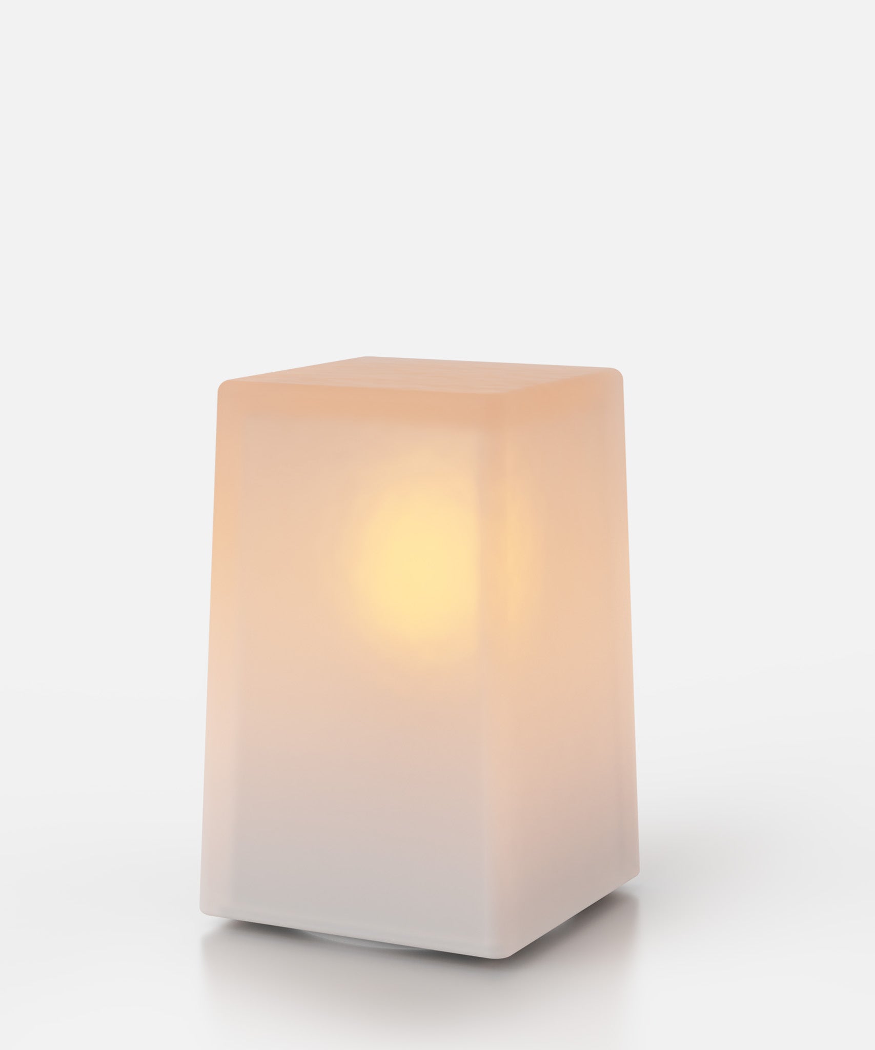 Ice Cordless Table Lamp | Frosted Rechargeable Lighting in Four