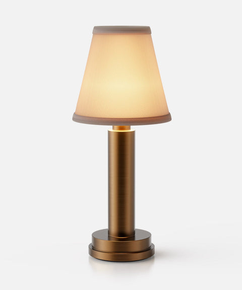 Rechargeable Victoria aged brass by NEOZ Lighting