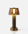 Rechargeable Victoria brass by NEOZ Lighting